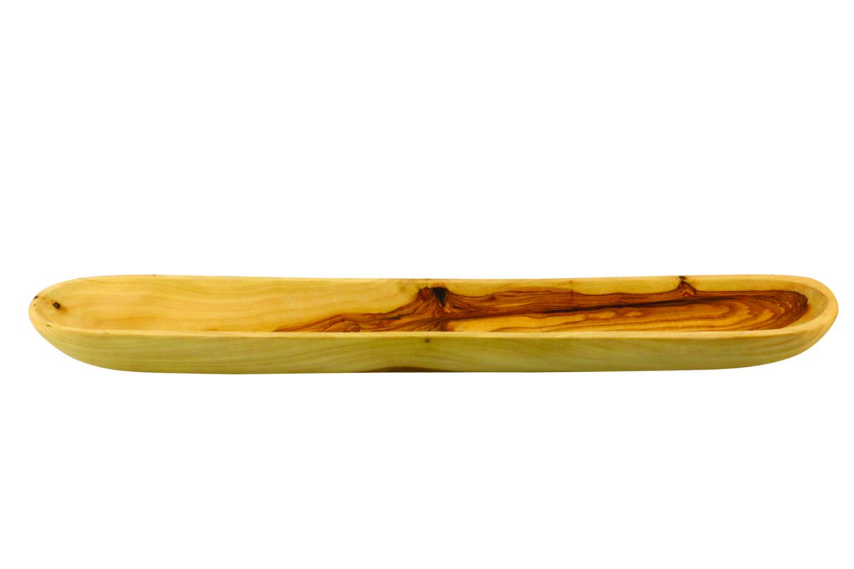 Olive Wood Long Oval Dish