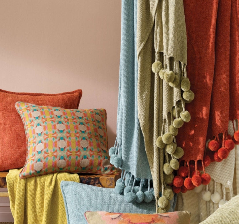 Bauble Chenille Throw