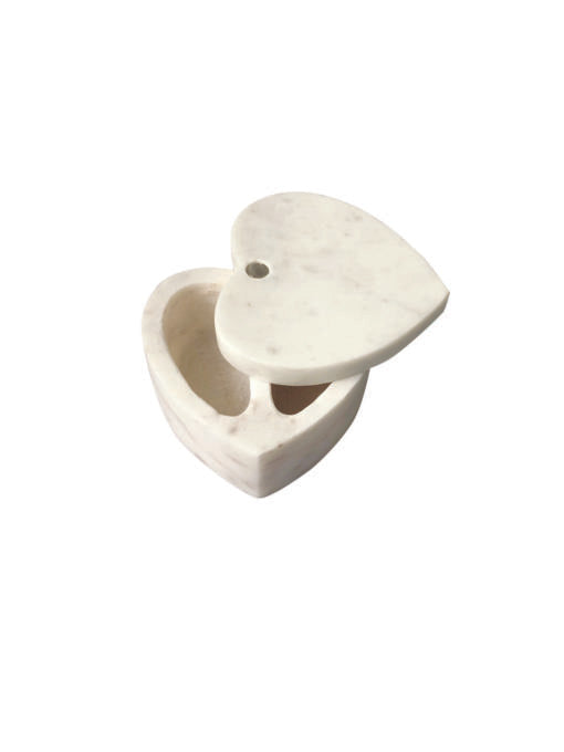 White Marble Heart Cellar