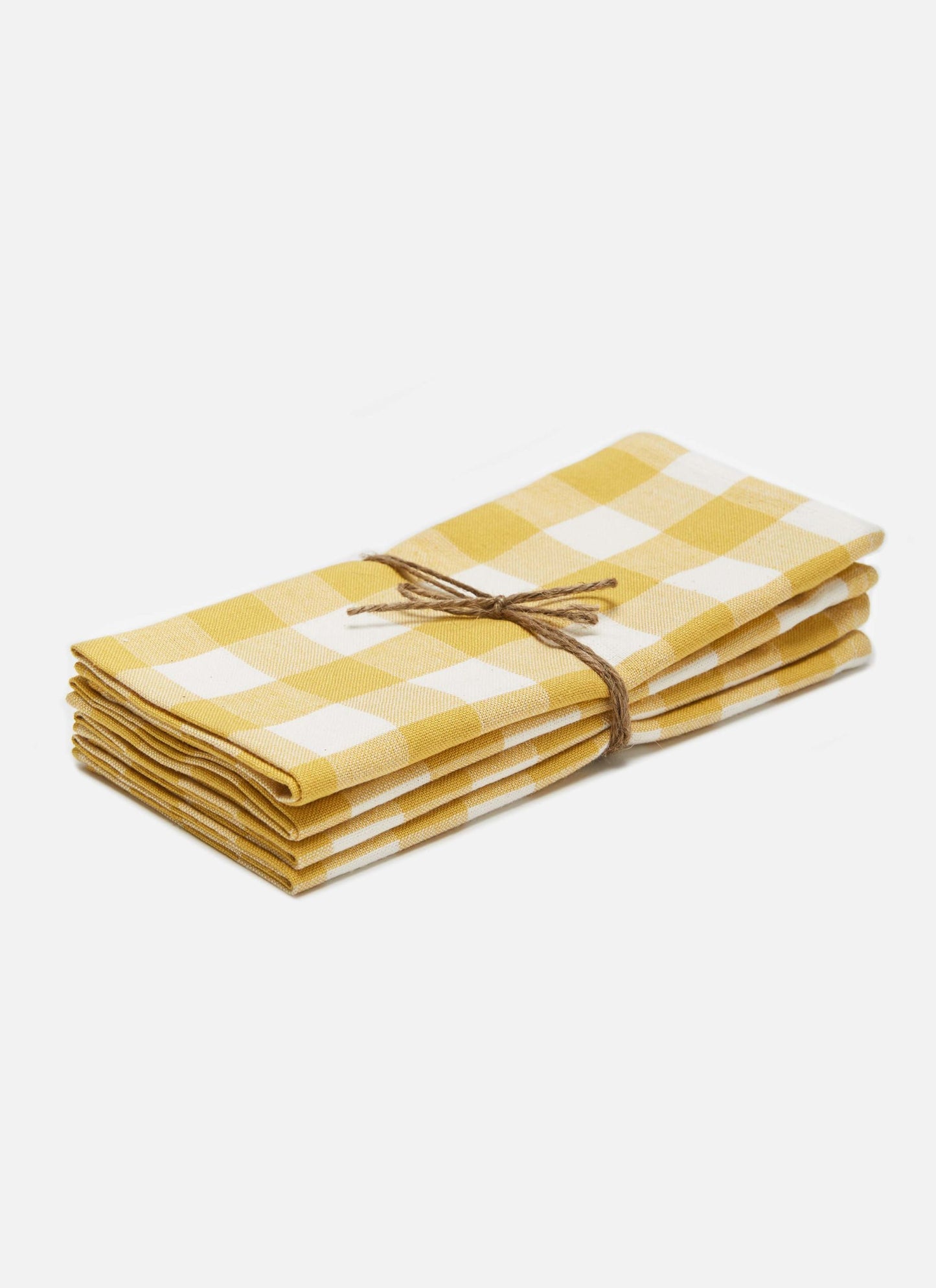 Gingham Napkin set/4