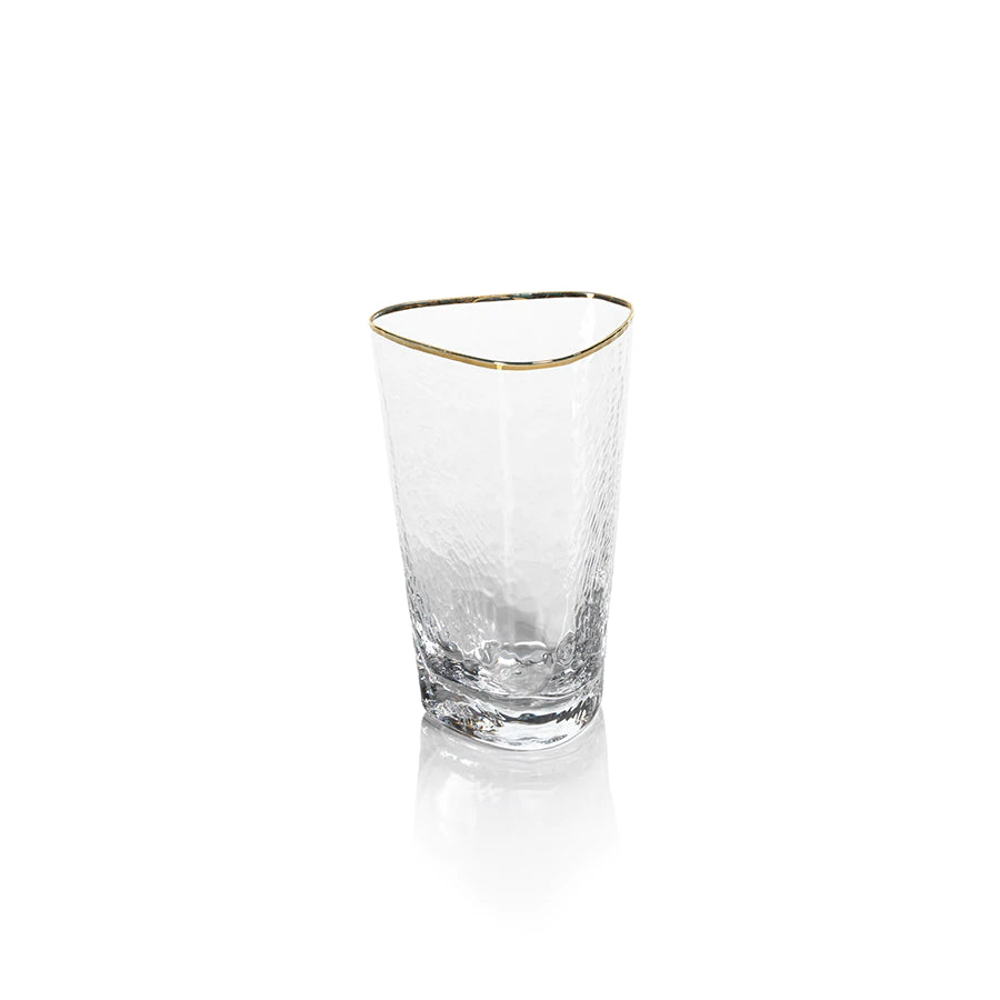 Aperitivo Triangular - with Gold Rim