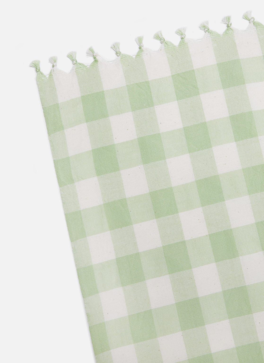 Gingham Woven Tablecloth