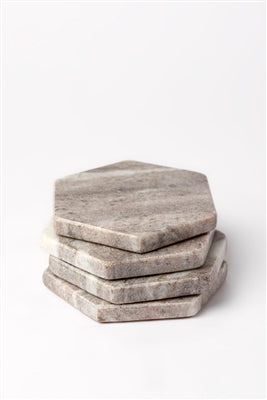 Galaxy Marble Coasters