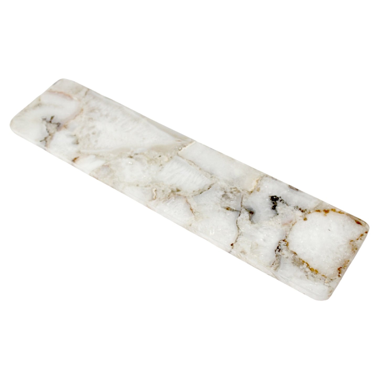 White Agate Platter