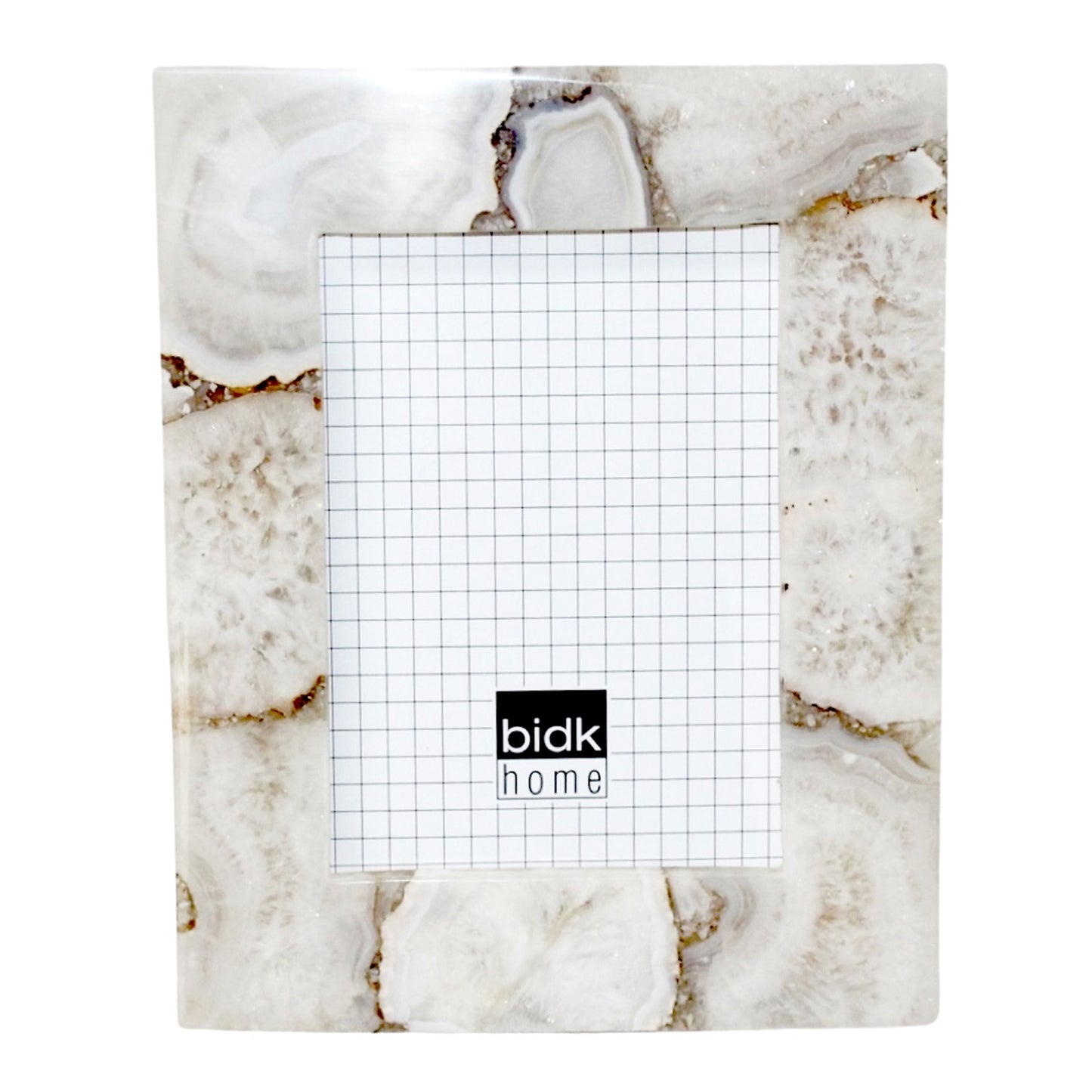 White Agate Frame