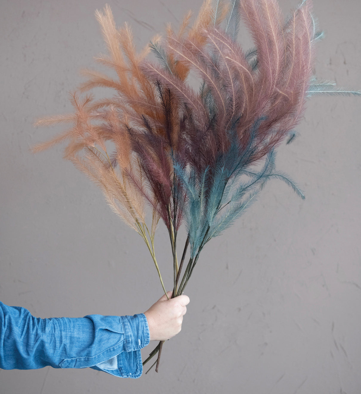 Faux Grass Plume