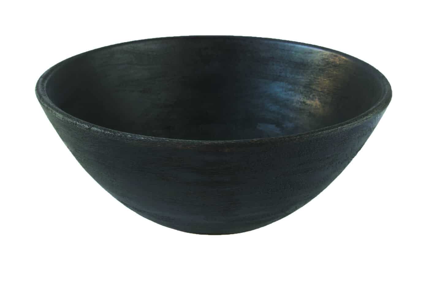 Black Mango Wood Bowl