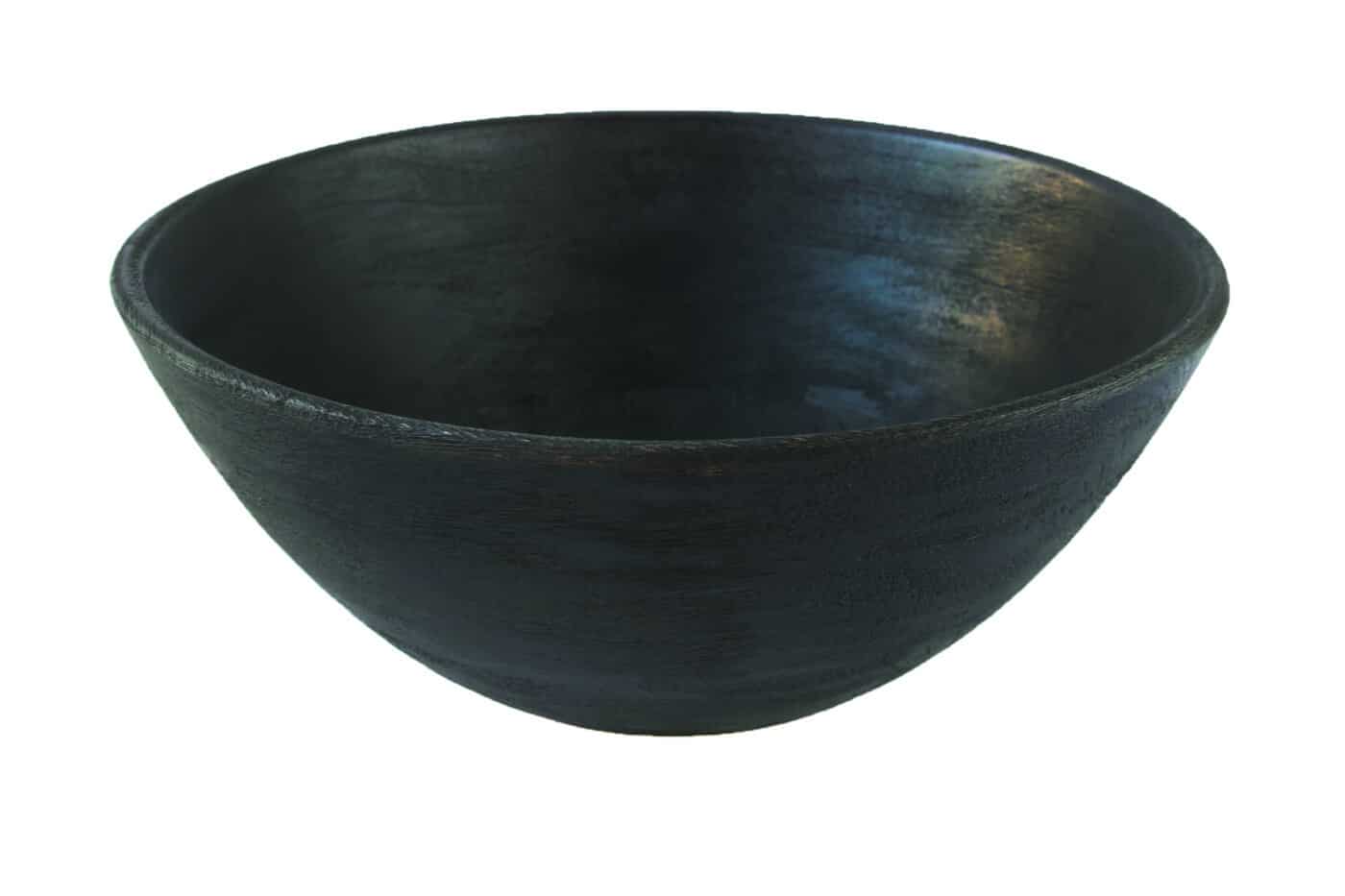 Black Mango Wood Bowl