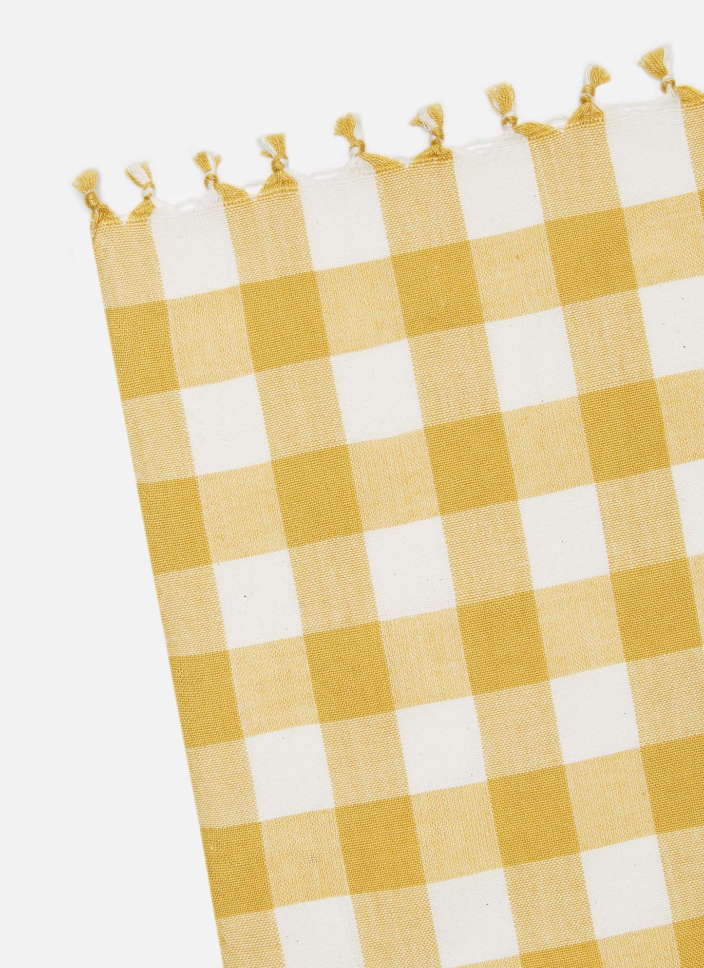 Gingham Woven Tablecloth