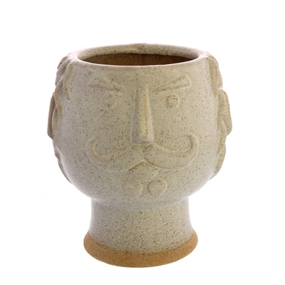 Duke Cachepot, Ceramic- White