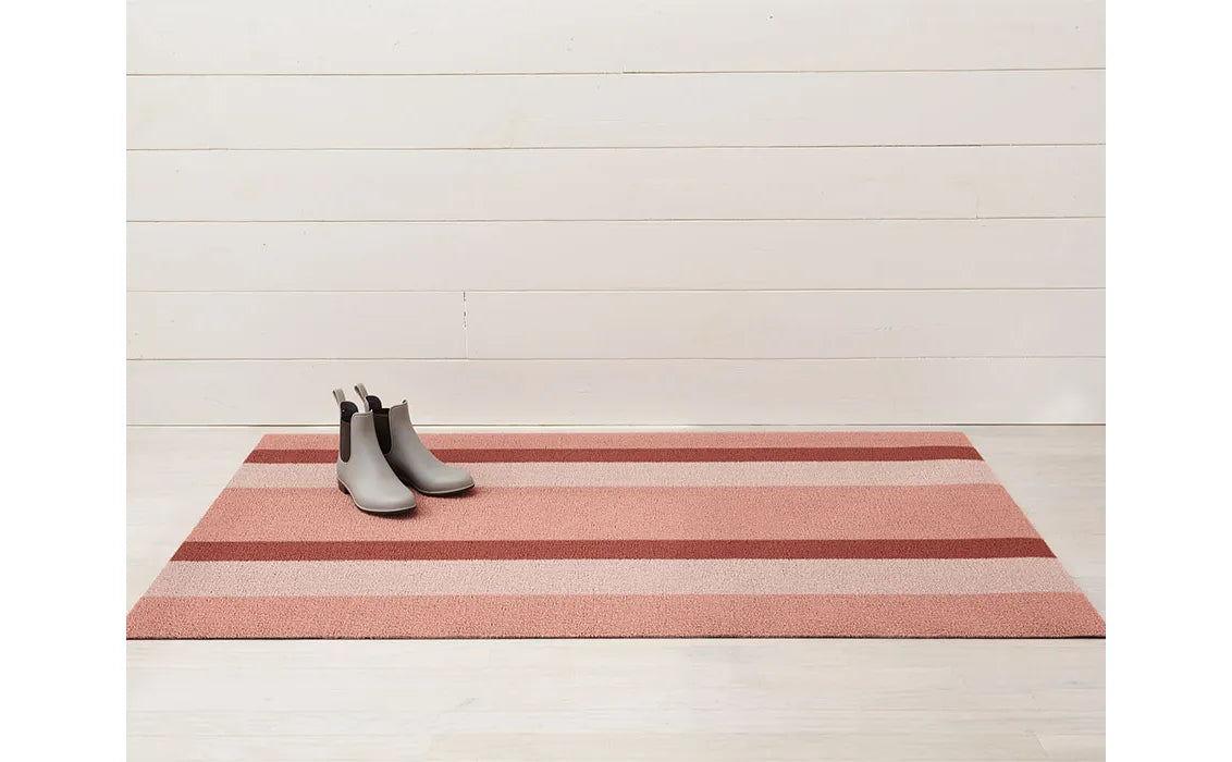 Bold Stripe Shag Mat