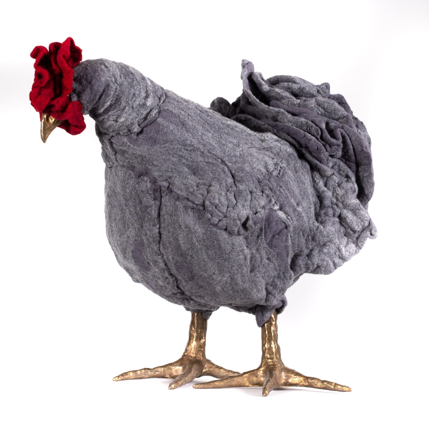 Selma Chicken Footstool