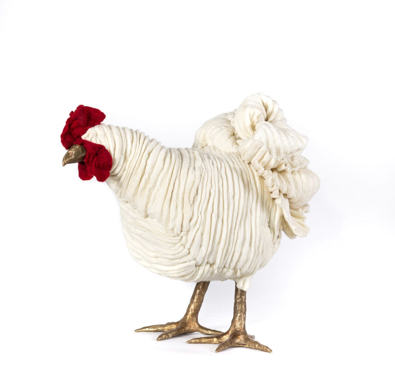 Little Pagoda Chicken Footstool
