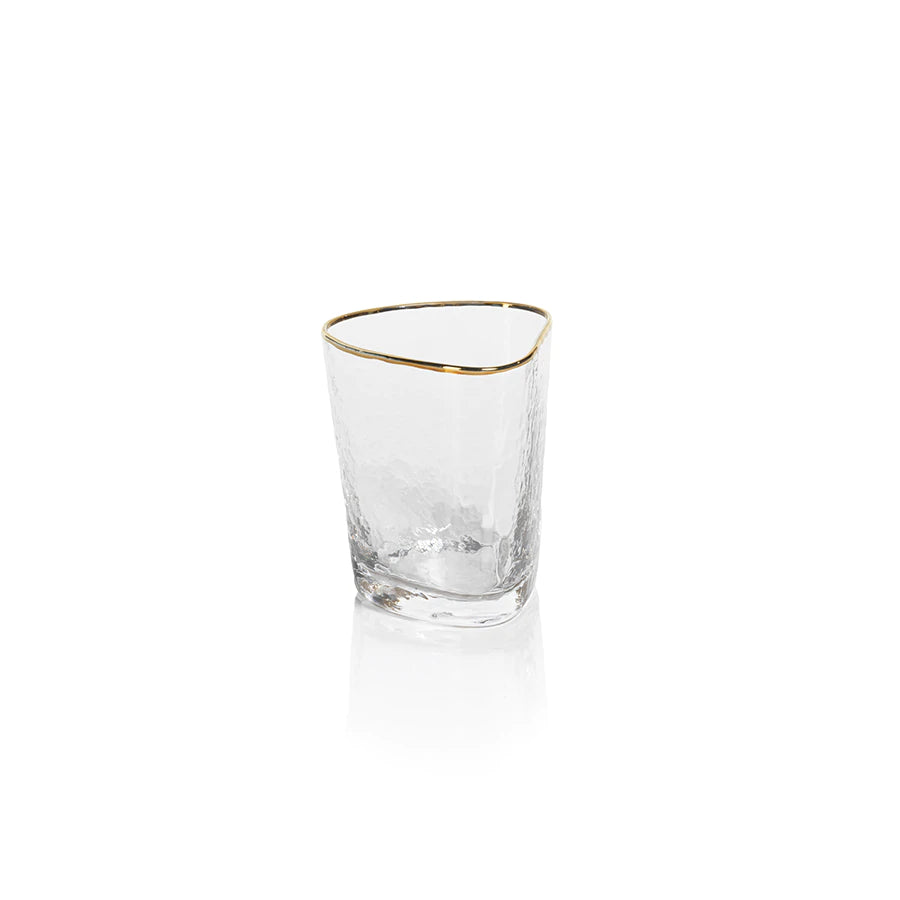 Aperitivo Triangular - with Gold Rim
