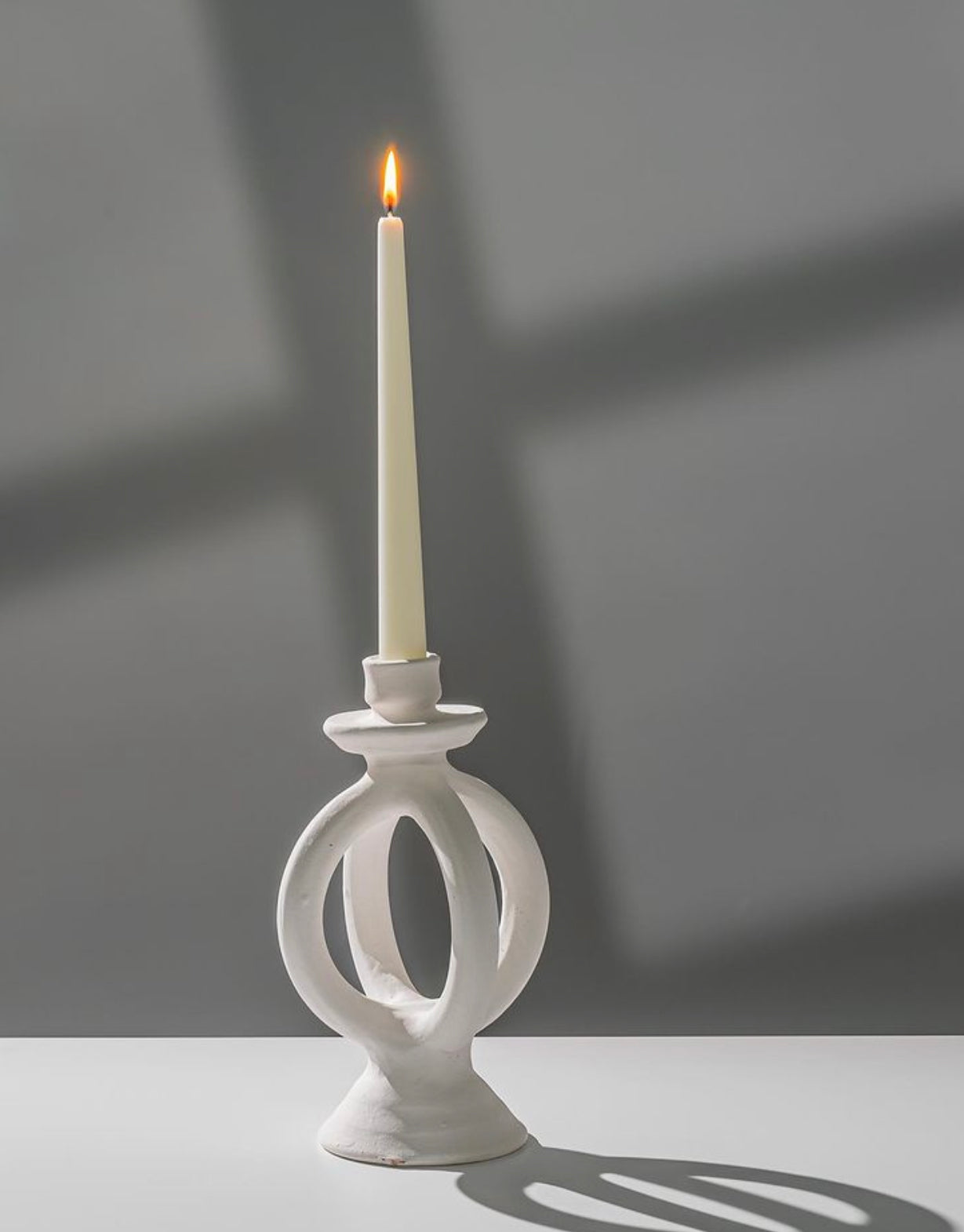 Small Double O Candleholder