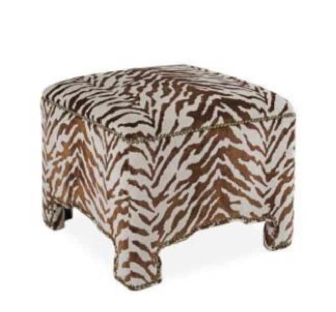 9054-00 Cocktail Ottoman - Drayton Copper