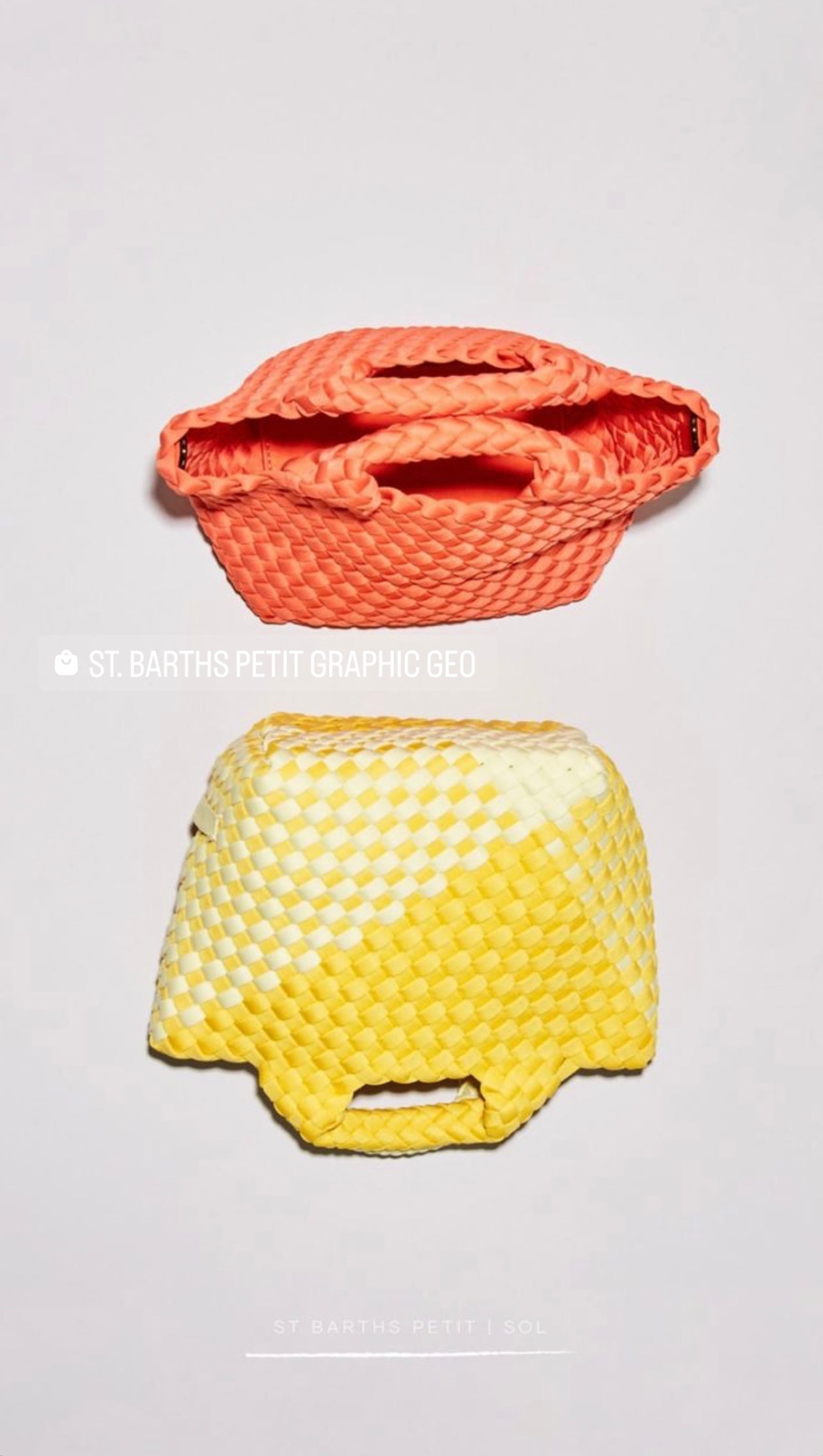 St Barths Tote - Graphic Weave