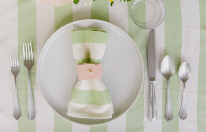 Milos Woven Tablecloth