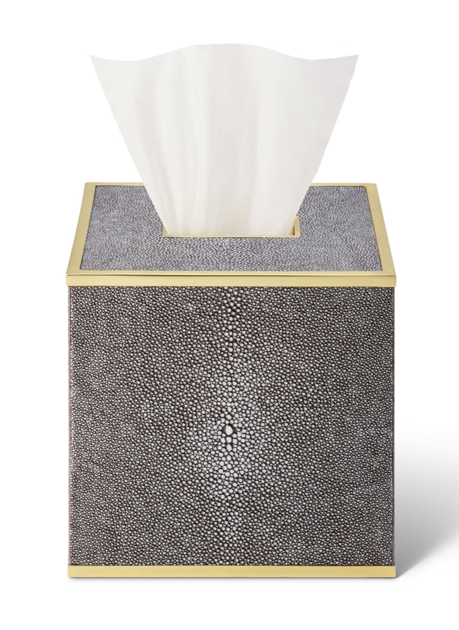 Classic Shagreen Tissue Box Cover