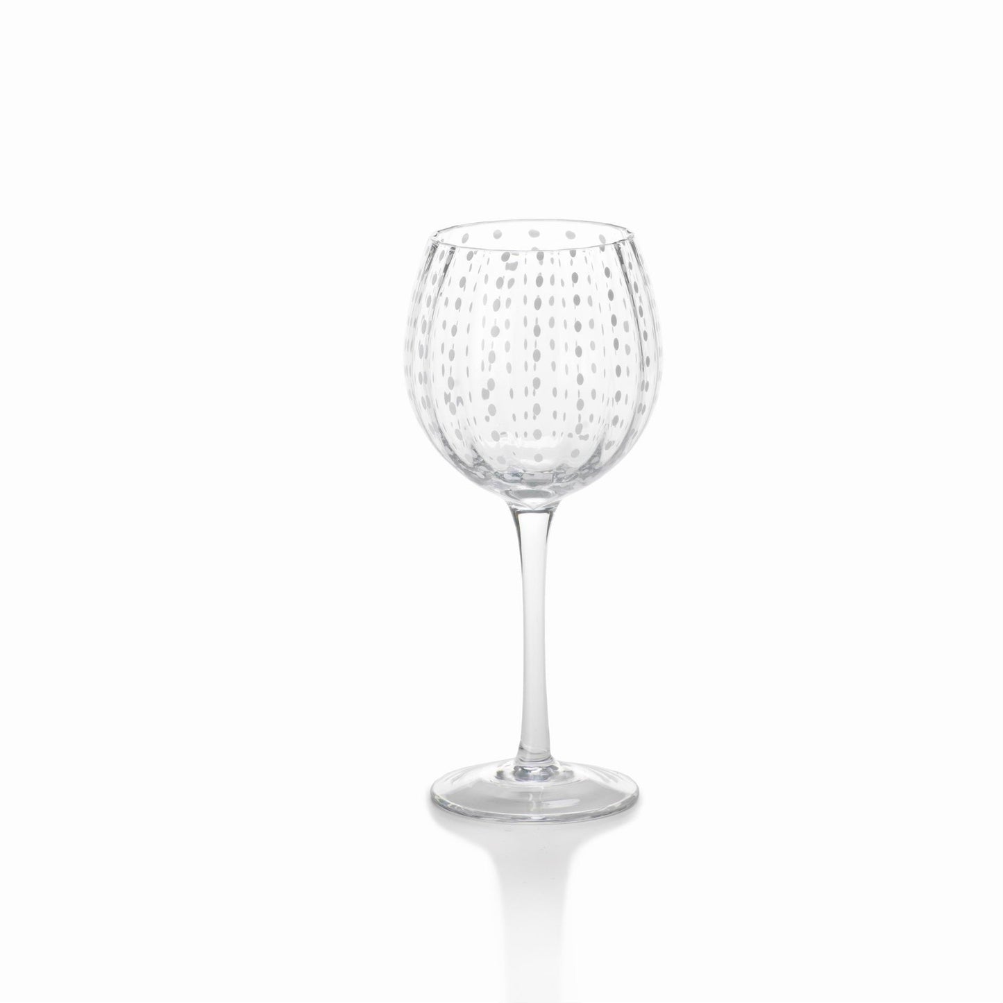 White Dot Glassware