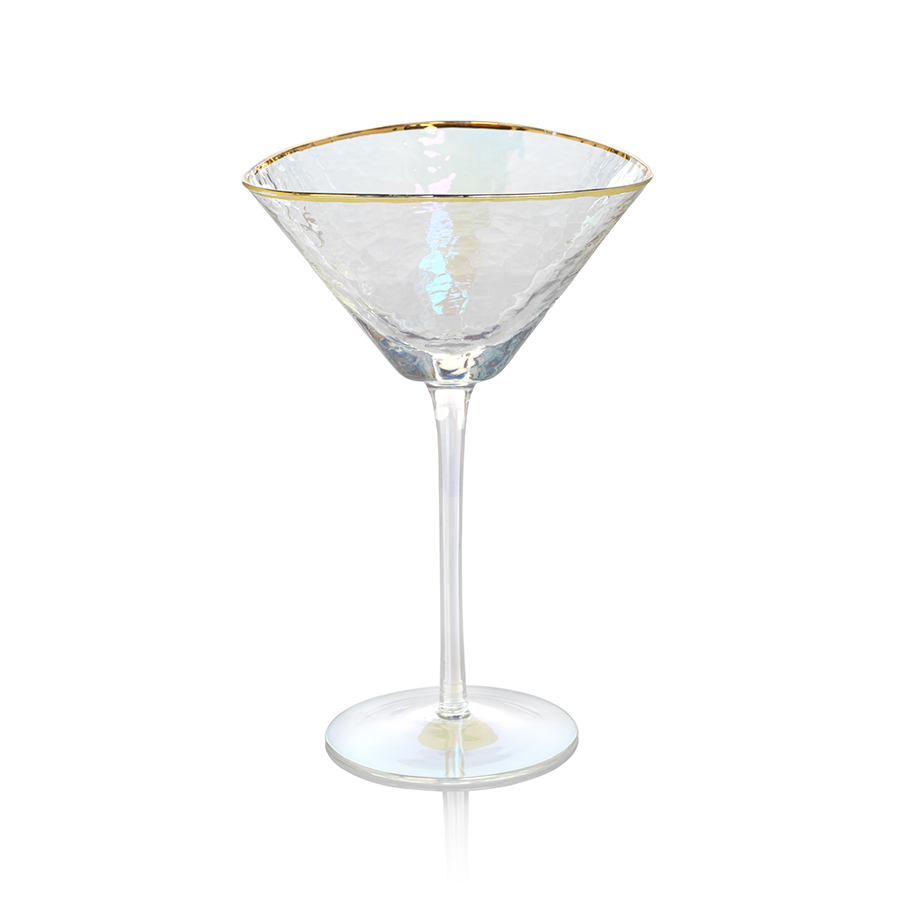 Aperitivo Triangular - with Gold Rim