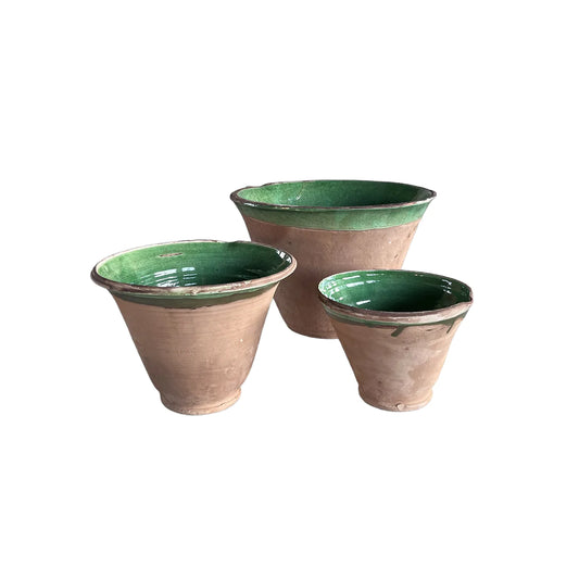 Cottage Crafted Bowls set/3
