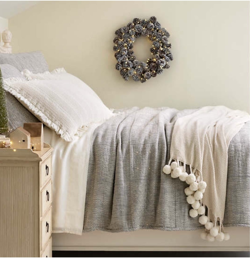 Bauble Chenille Throw