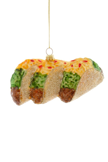 Triple Taco Ornament