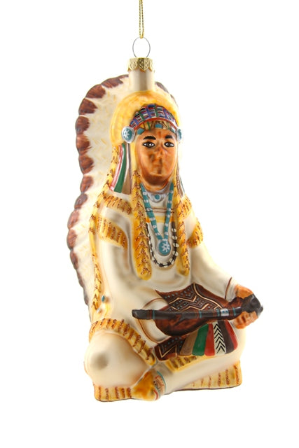 Indian Chief Ornament