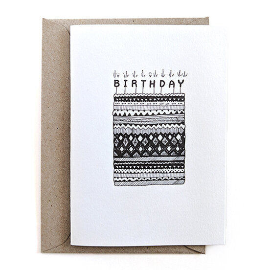 Birthday Cake Card