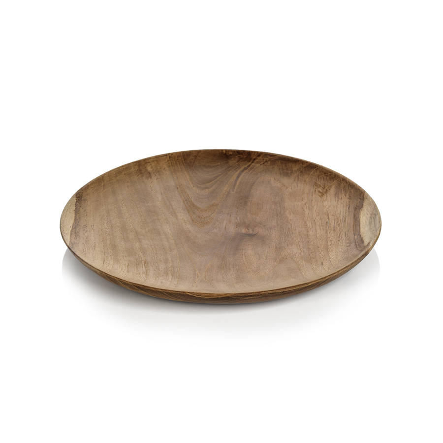Bali Round Teak Root Plate