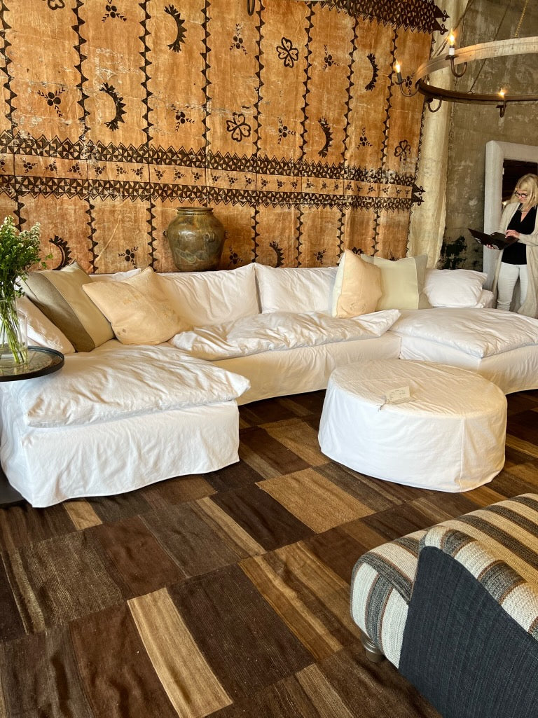 Donato 3 Piece Sectional - Luna White