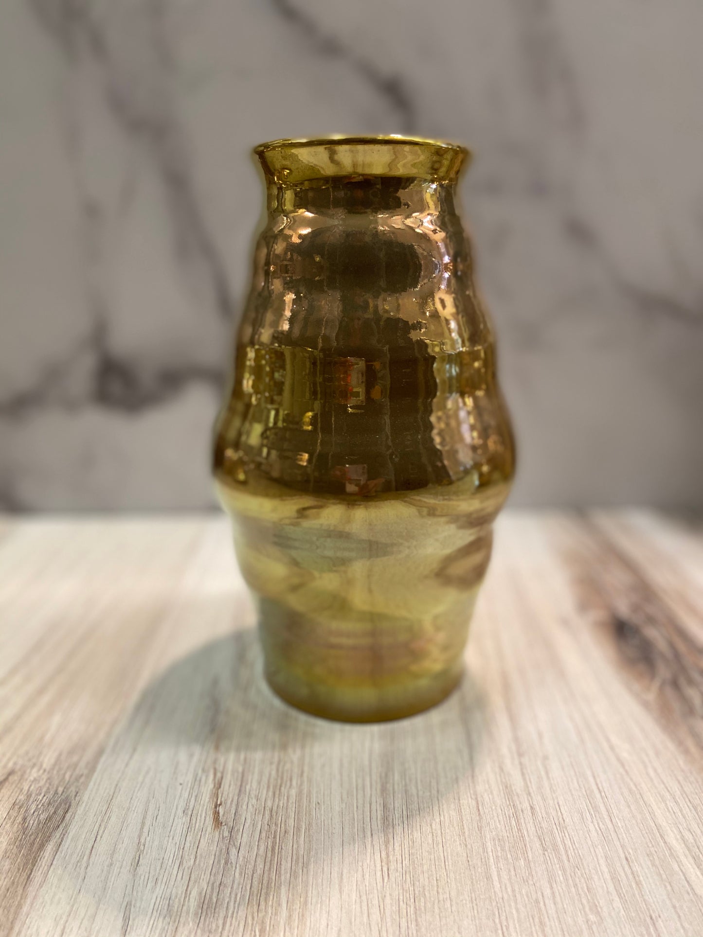 Shiny Gold Vase
