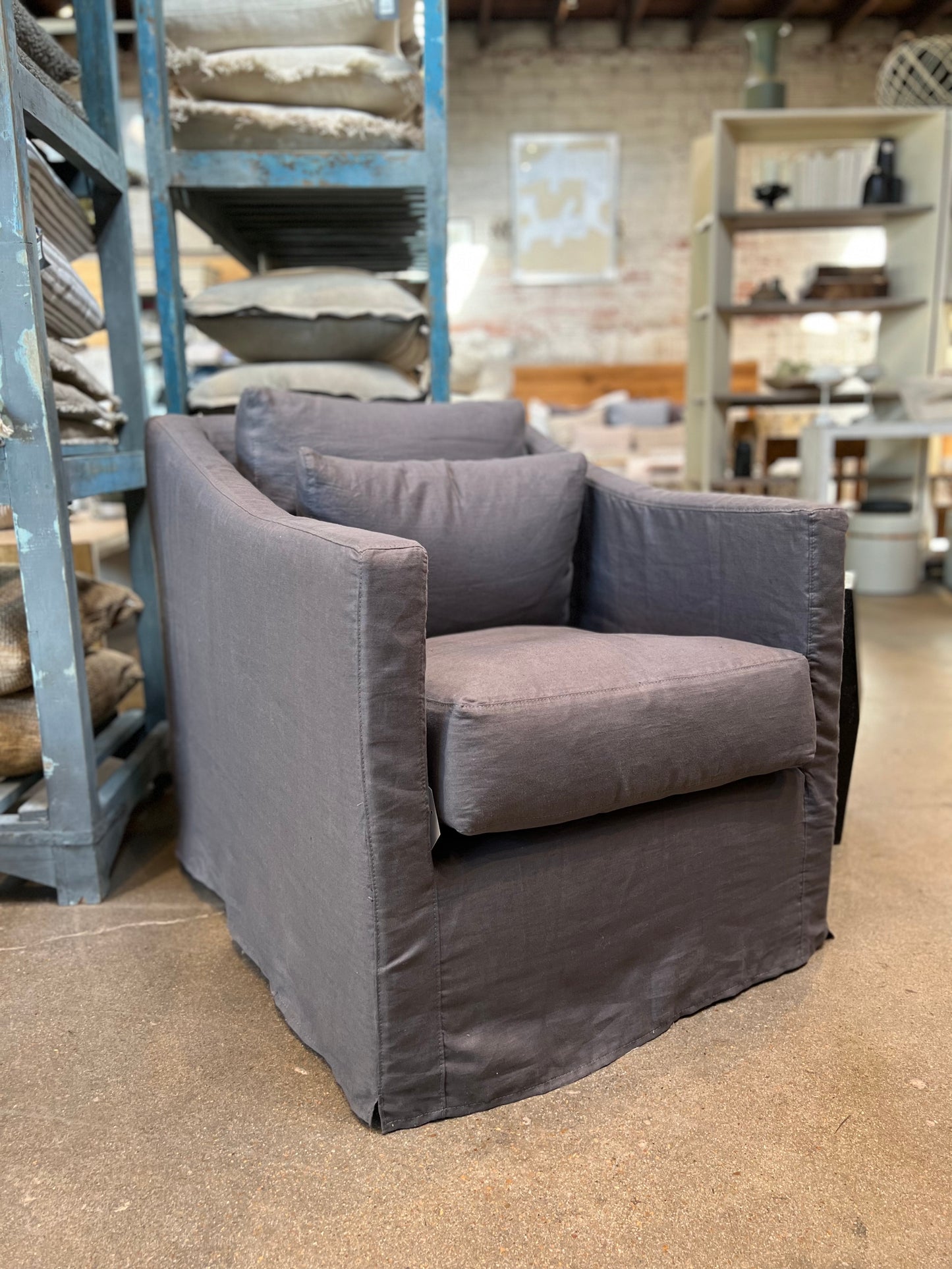 Rebecca Chair - Logan Grey