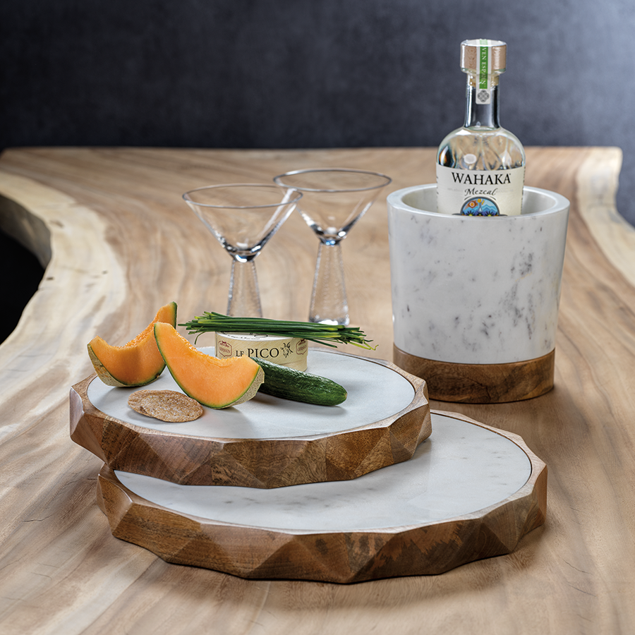 Wood and Marble Board