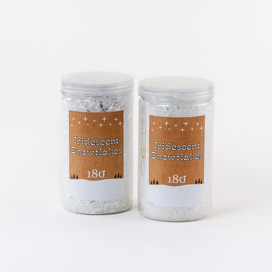 Iridescent Plain Snow Jar