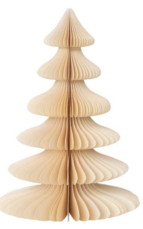 6" Round x 9"H Paper Honeycomb Tree, 3 Colors