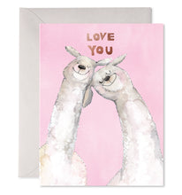 Load image into Gallery viewer, Llama Love Card
