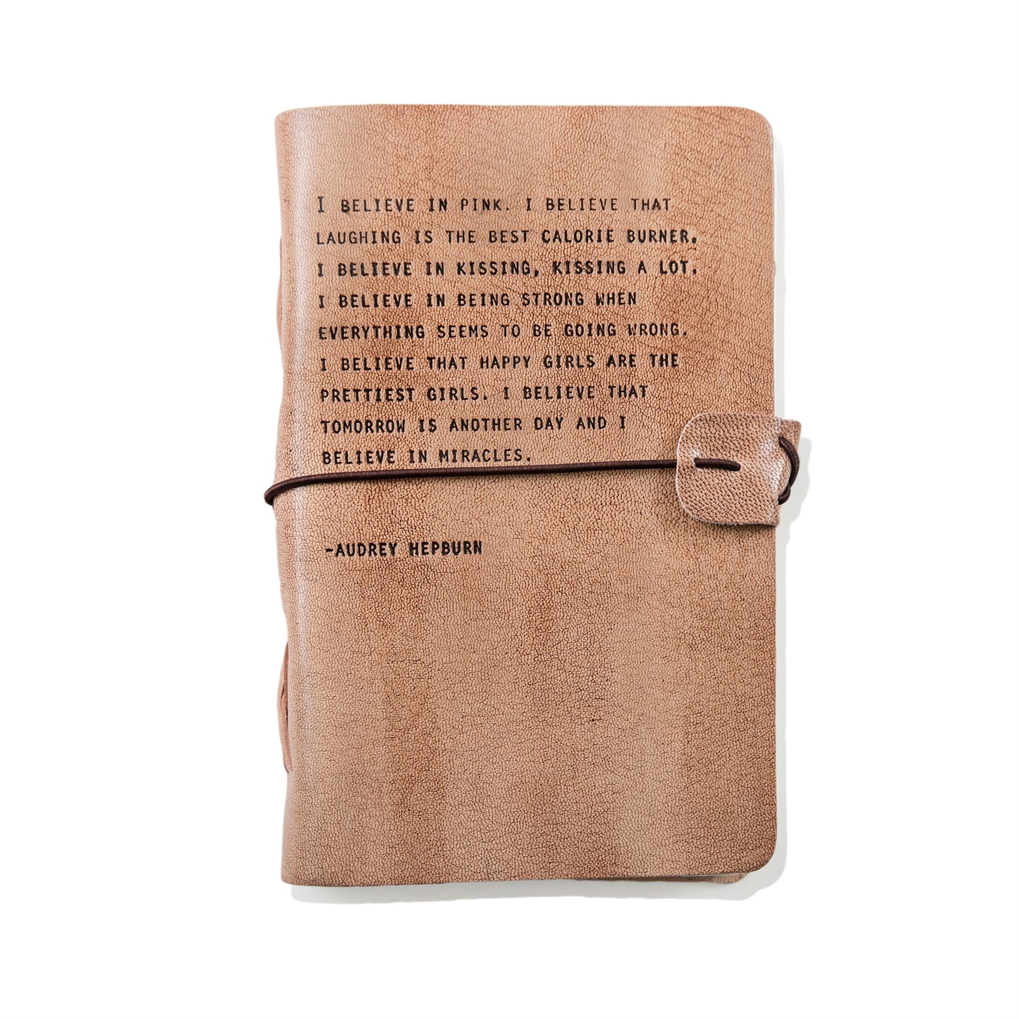 Blush Leather Journal