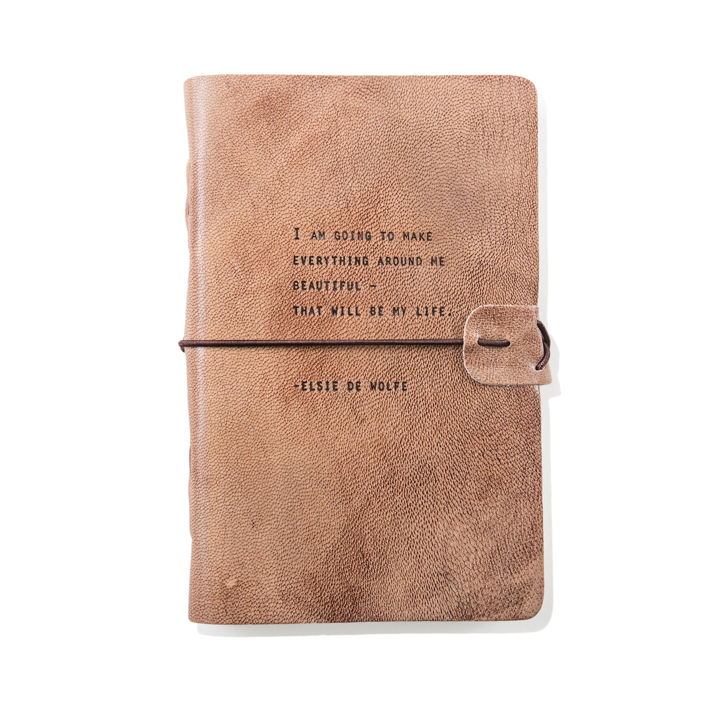 Blush Leather Journal