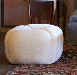 Tonto Ottoman - JD Velluto Natural