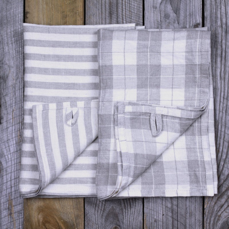 Stonewashed Linen Kitchen Towel
