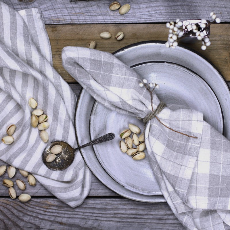 Stonewashed Linen Kitchen Towel