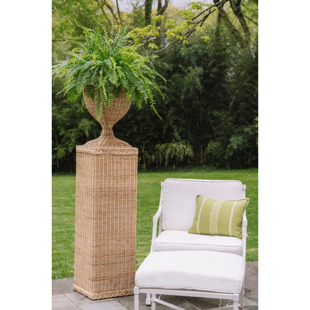 Braided Pedestal and Urn