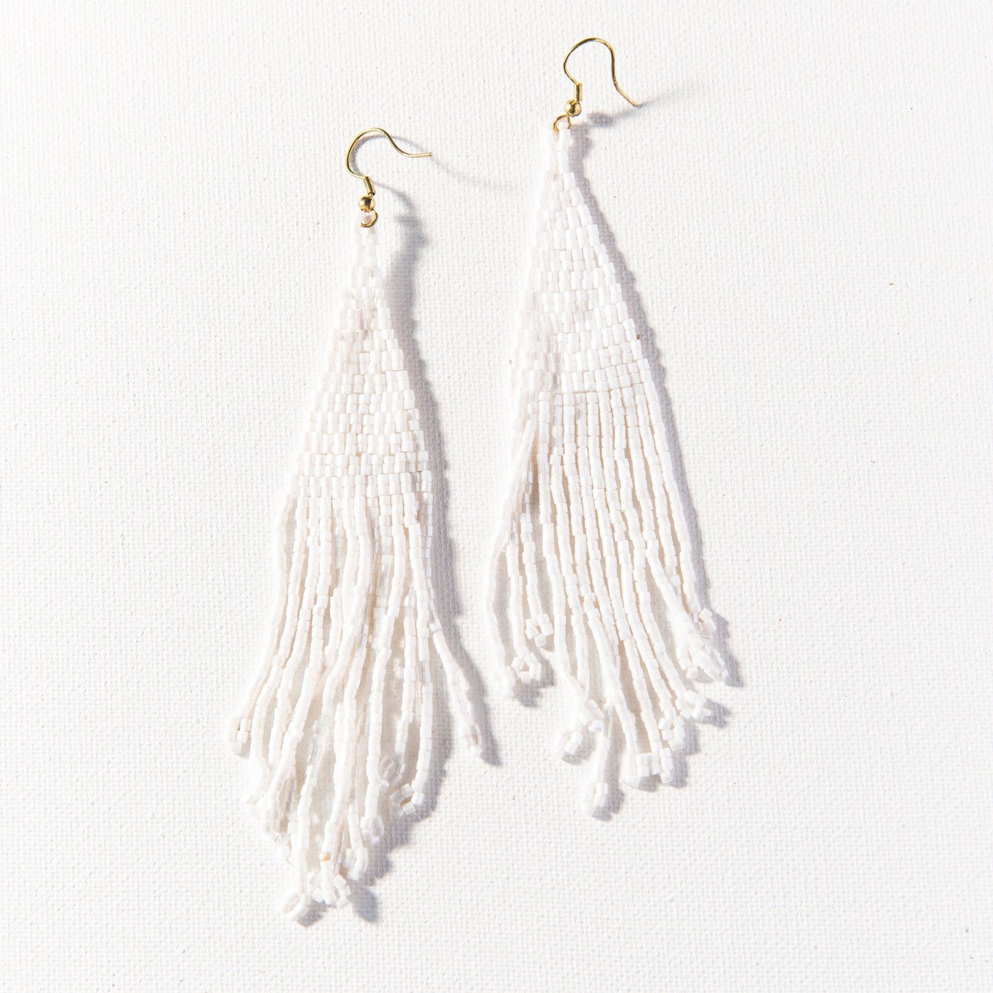 Fringe Iridescent Earrings