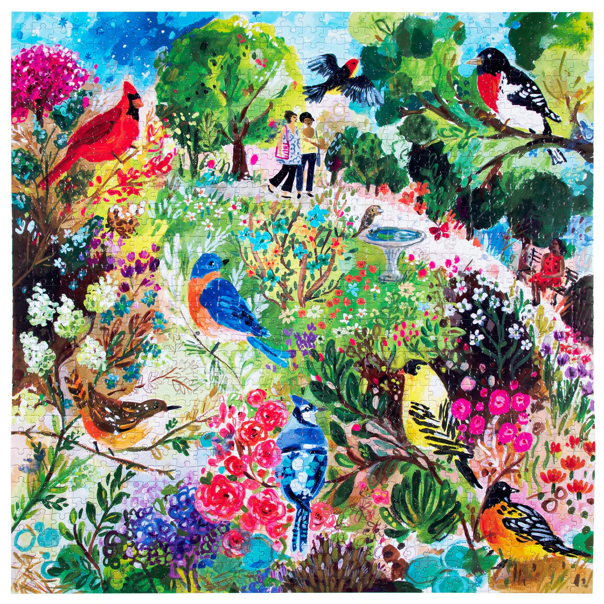 Birds in the Park Puzzle