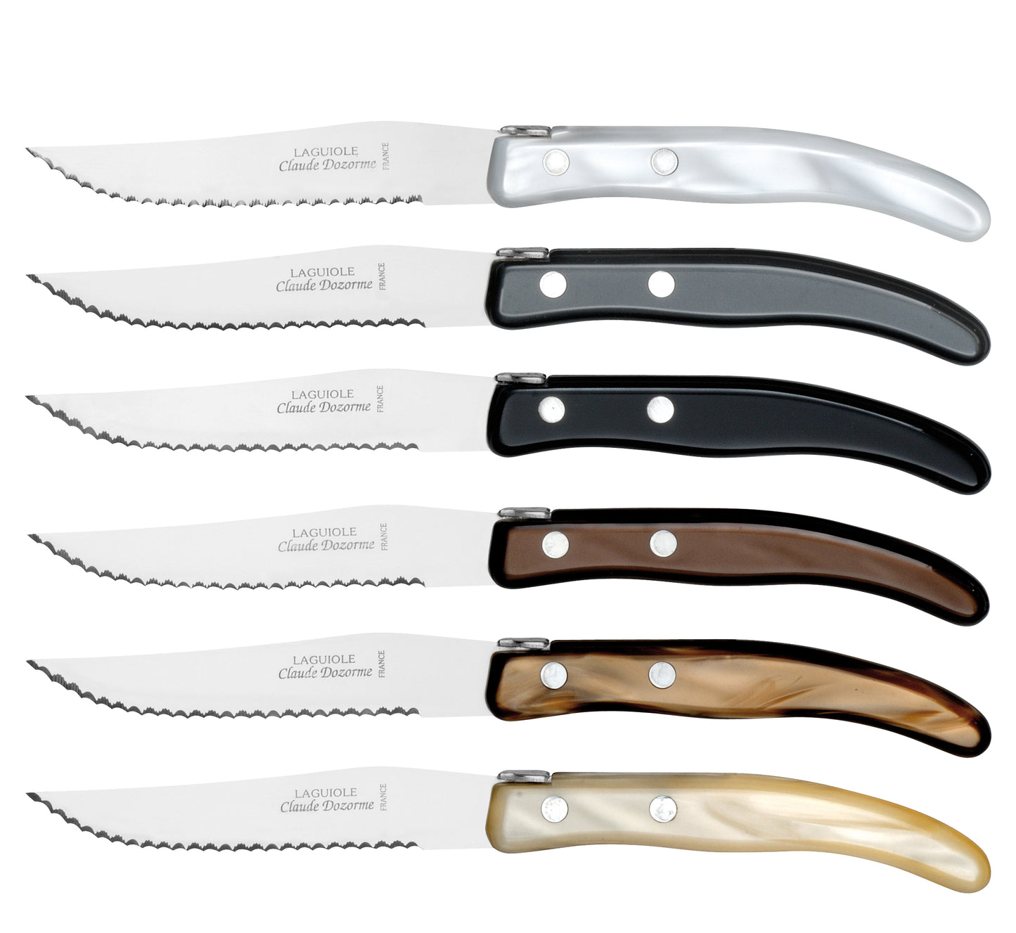 Claude Dozorme Steak Knives Set/6