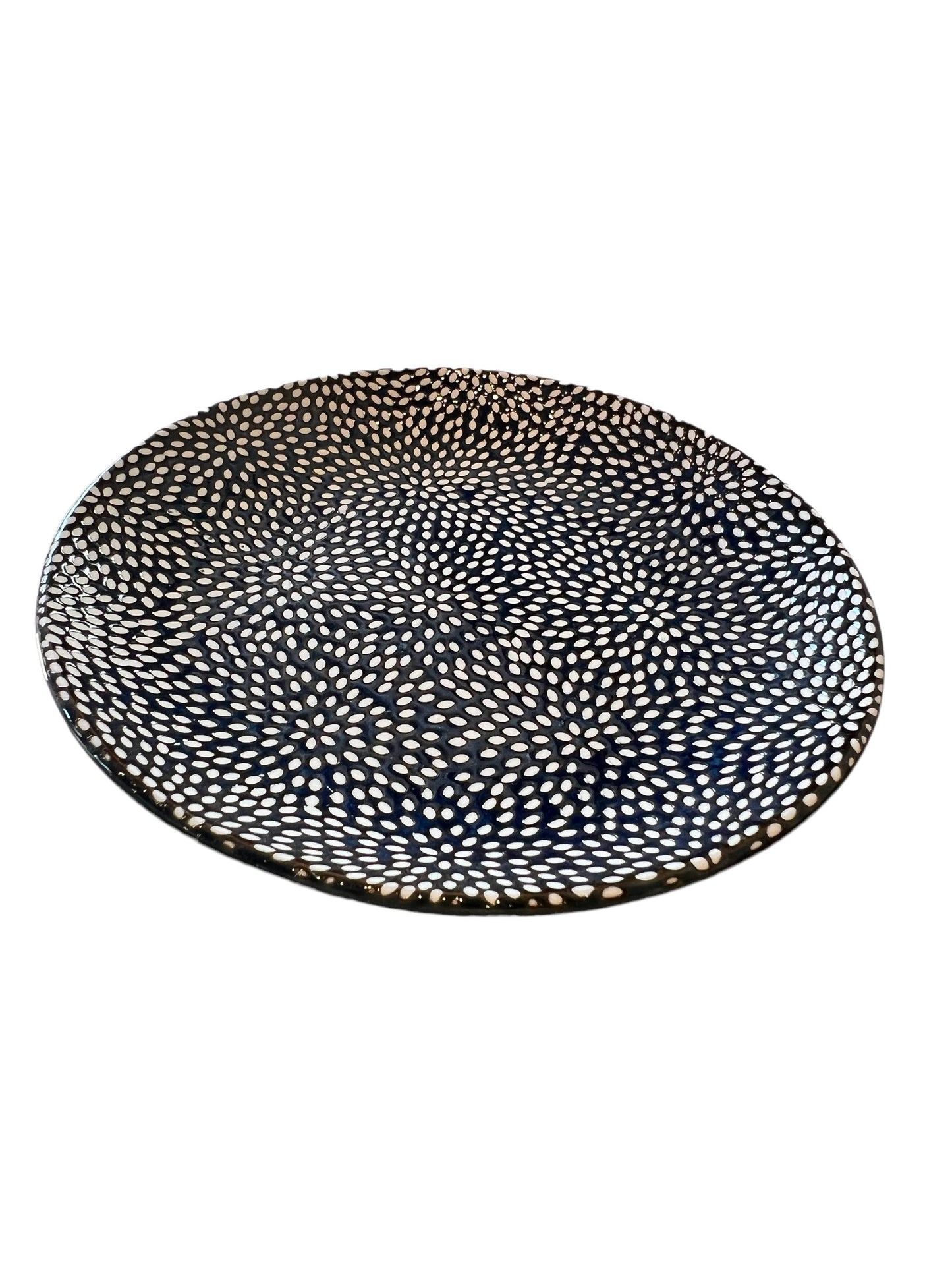 Midnight Blue Stoneware Plates