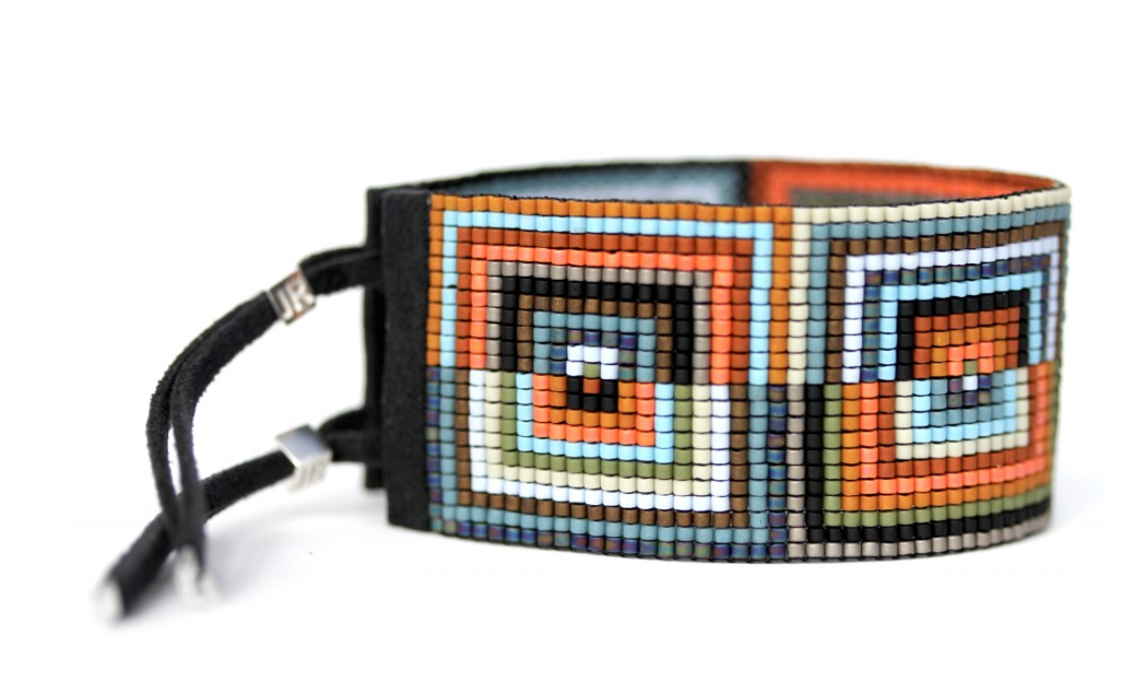 Rectangle Beaded Bracelet