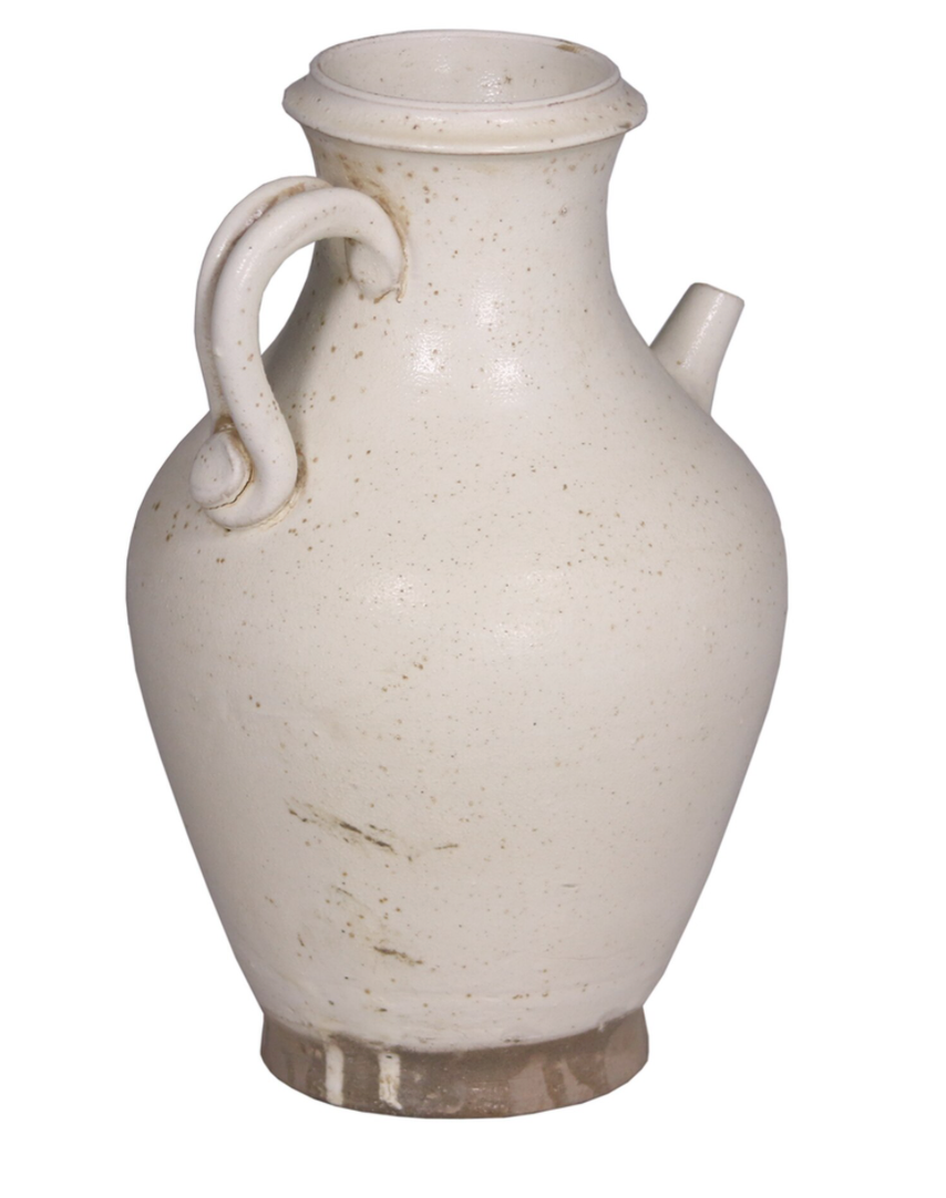 White Vintage Jar